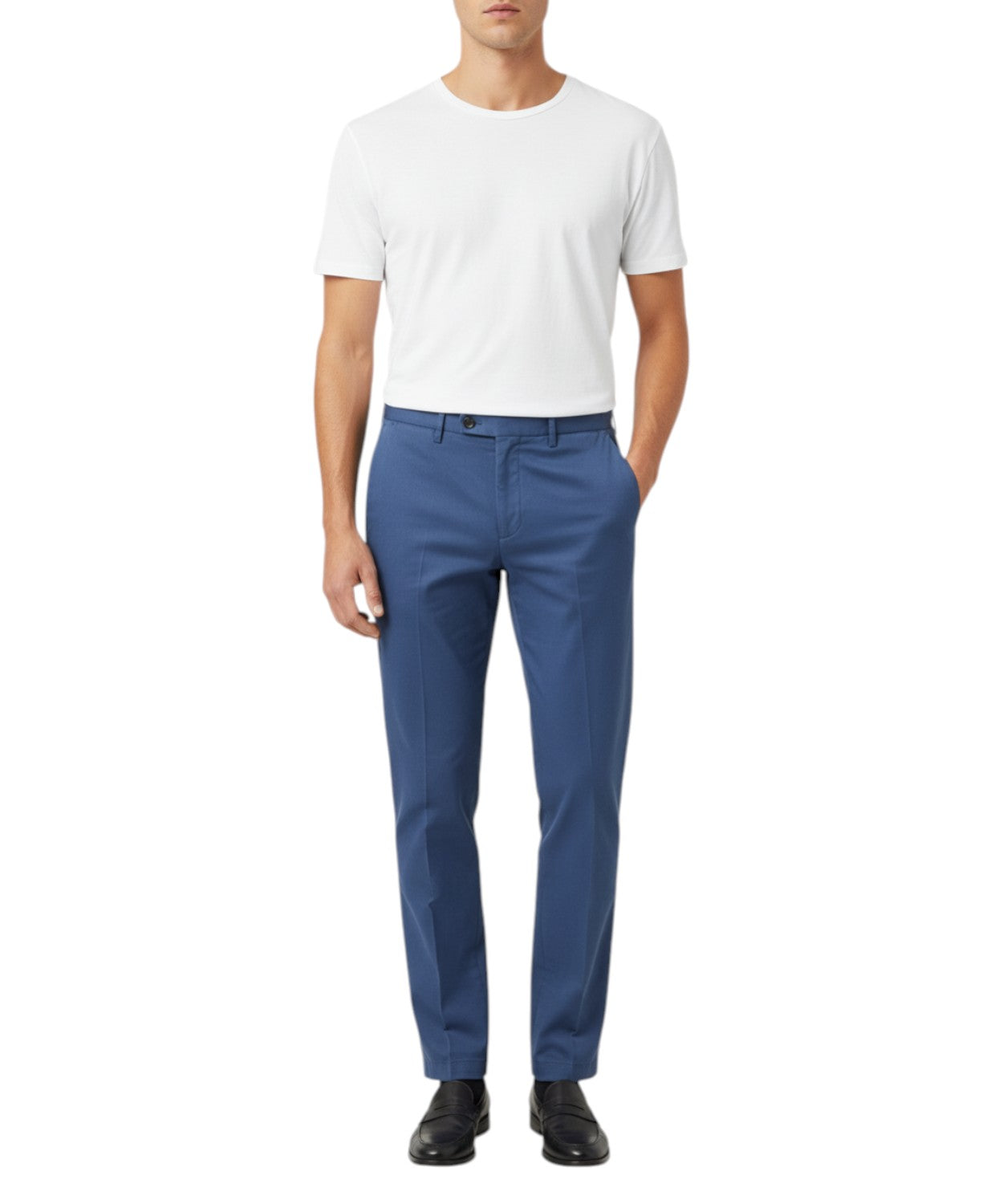 Michael Coal Slim Fit Men's Brad Trousers with Pockets