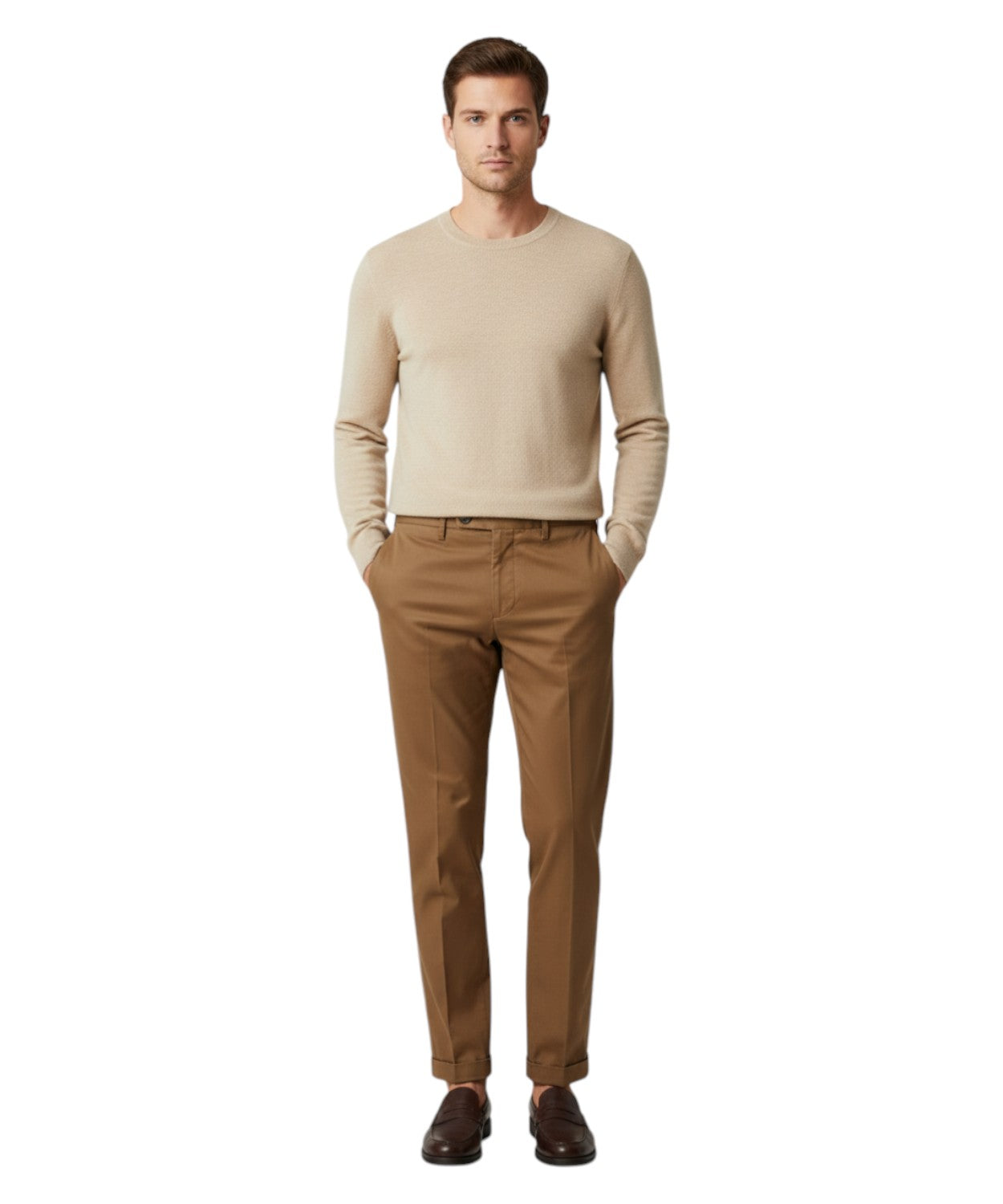 Michael Coal Pantaloni Slim Fit Uomo Brad con tasche America