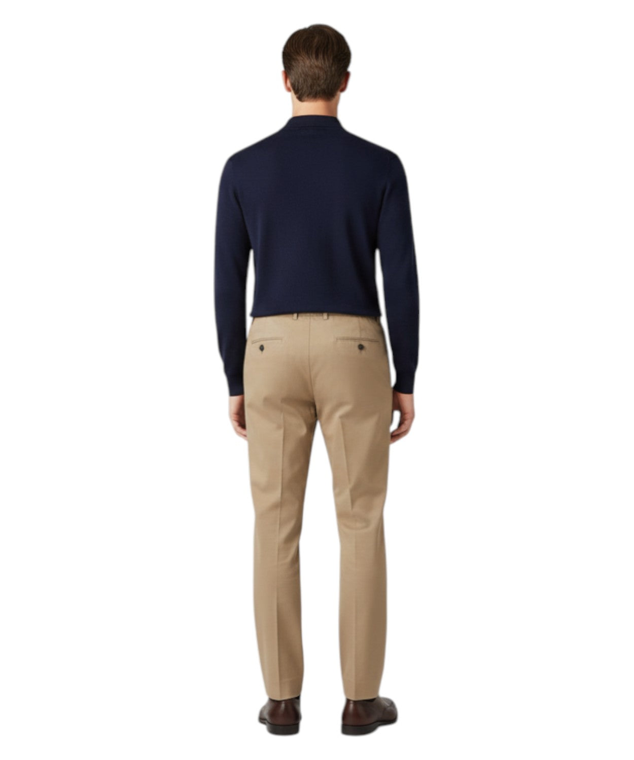 Pantaloni da uomo Be Able Sammy beige Doppia Pince