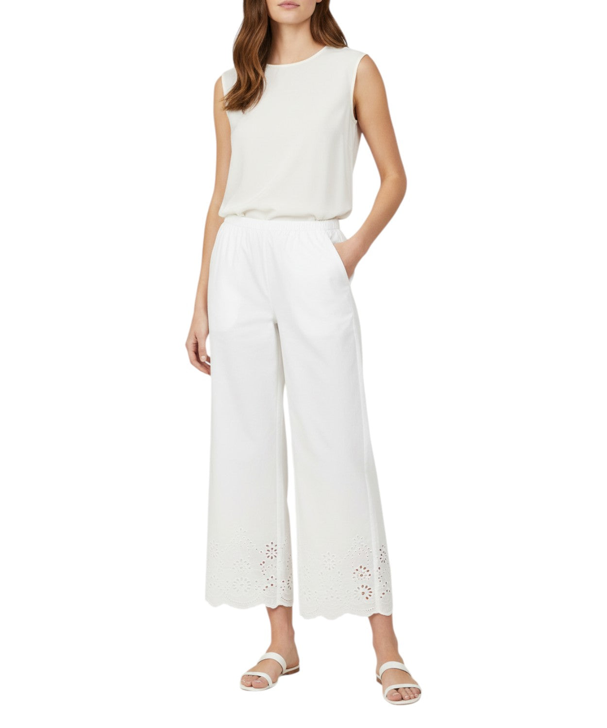 Dámské kalhoty Inez z krajky sangallo MC2 Saint Barth