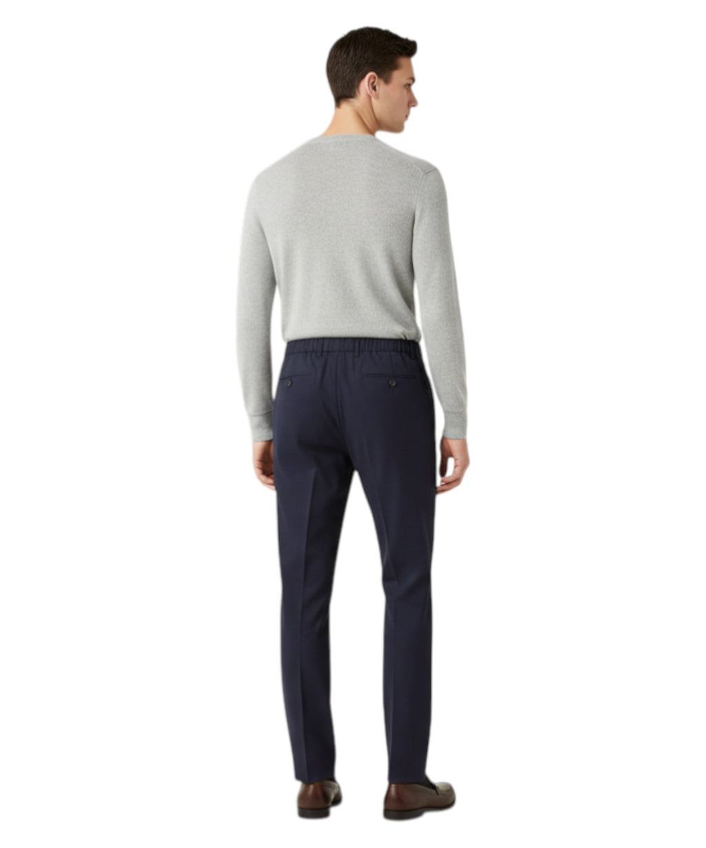 Men's elegant trousers Be Able Riccardo with Pleats