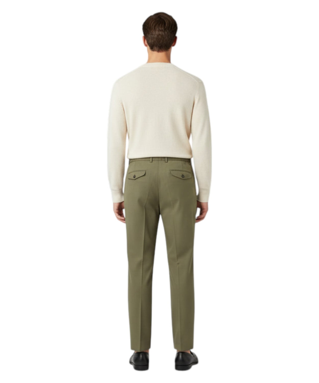 Pantalones elegantes de hombre Be Able Sammy Kaki