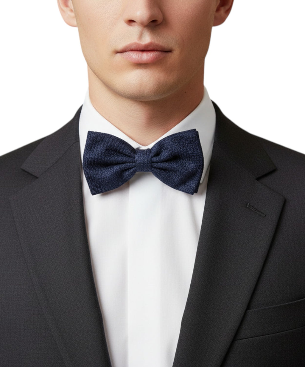 Elegant Papillon Lardini in Men's Jacquard Silk