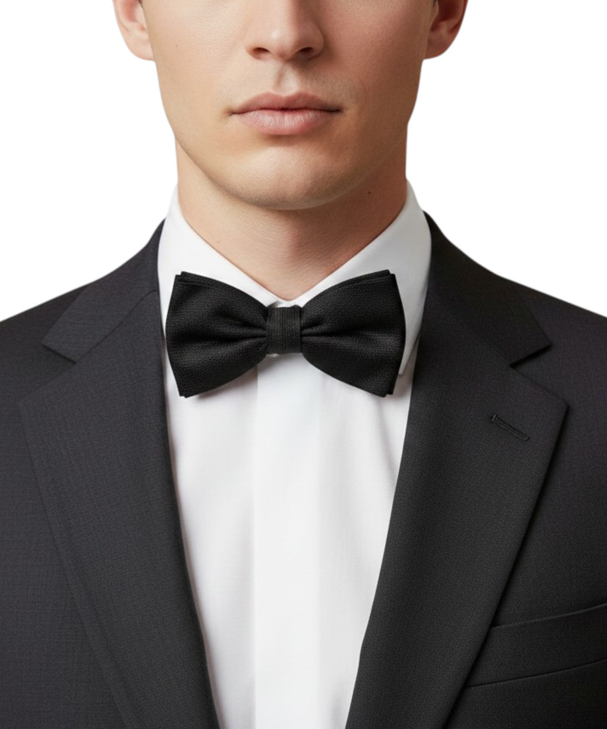Men's Silk Jacquard Bow Tie for Elegant Ceremonies