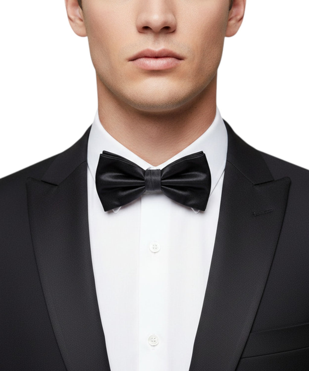 Elegant Satin Bow Tie for Men by Alessandro Dell’Acqua