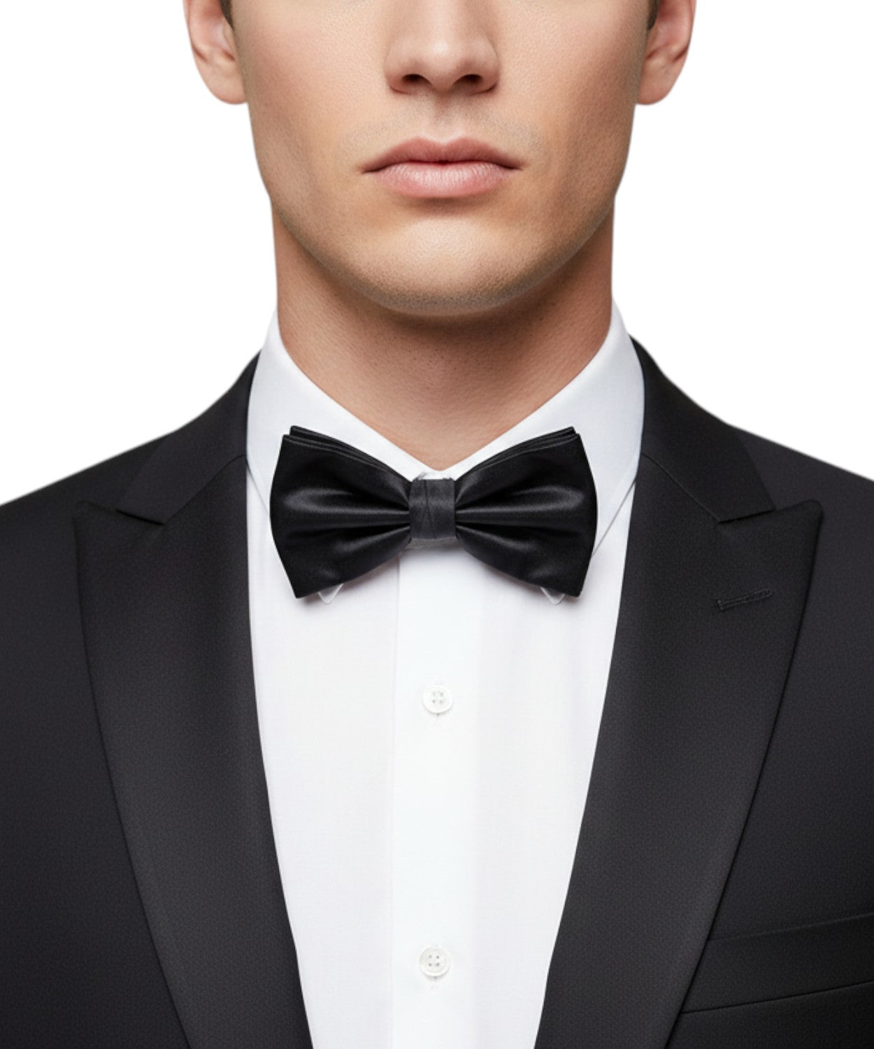 Elegant Satin Bow Tie for Men by Alessandro Dell’Acqua