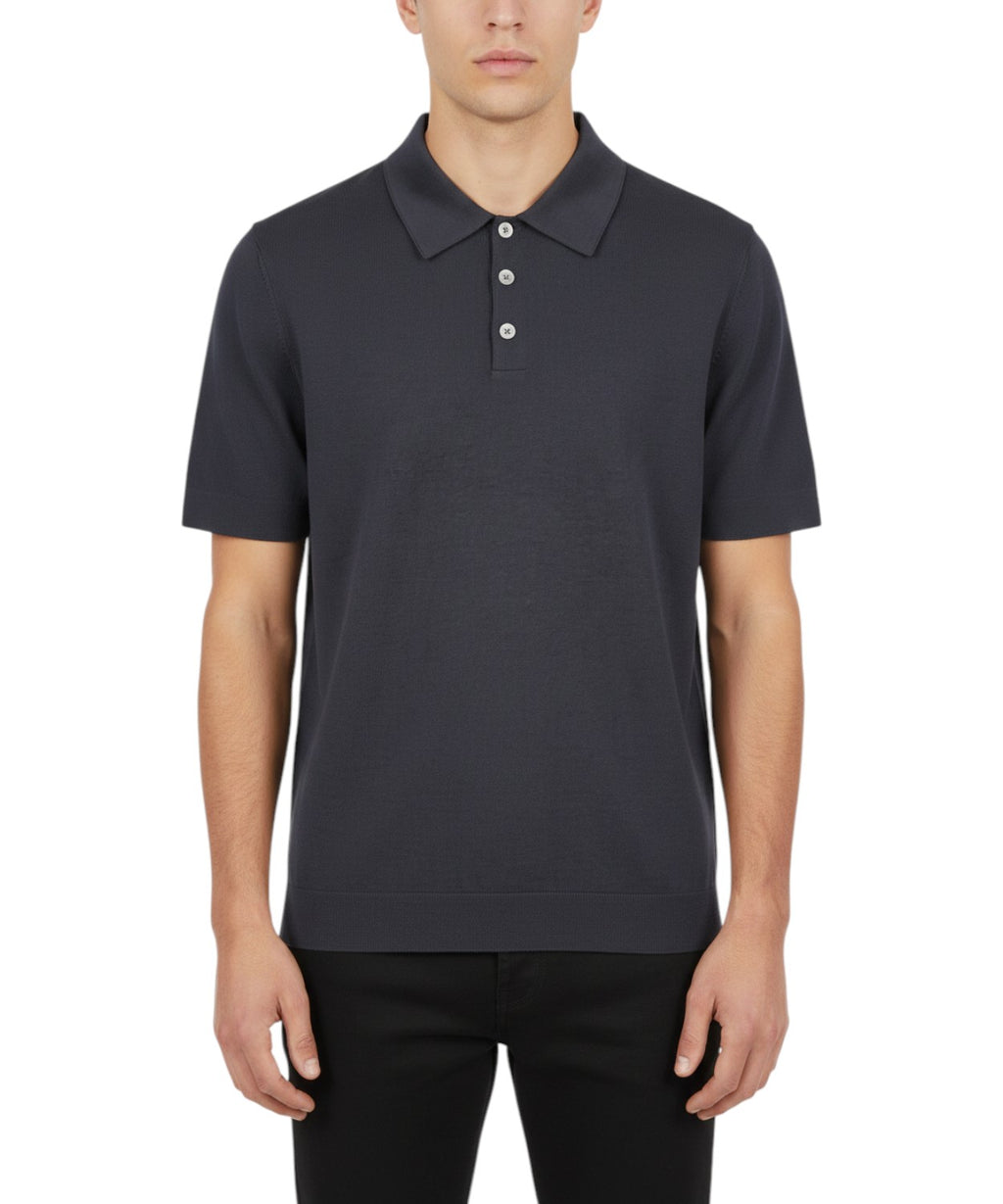 Men's Stretch Cotton Polo Alpha Studio
