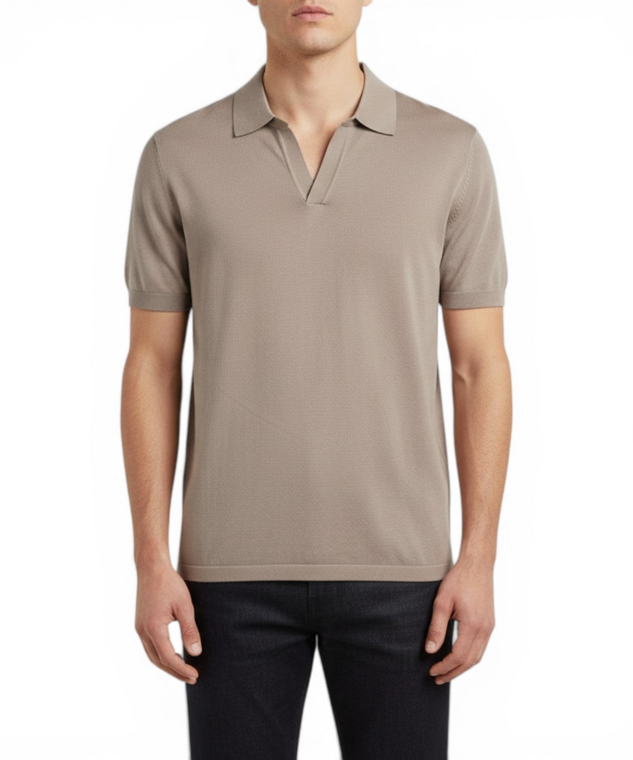 Men's Sloan Polo MC2 Saint Barth in Lightweight Viscose