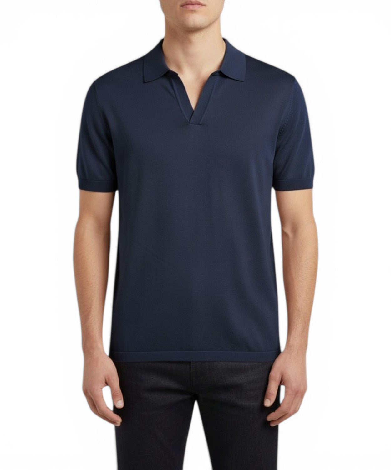 Men's Sloan Polo MC2 Saint Barth in Lightweight Viscose