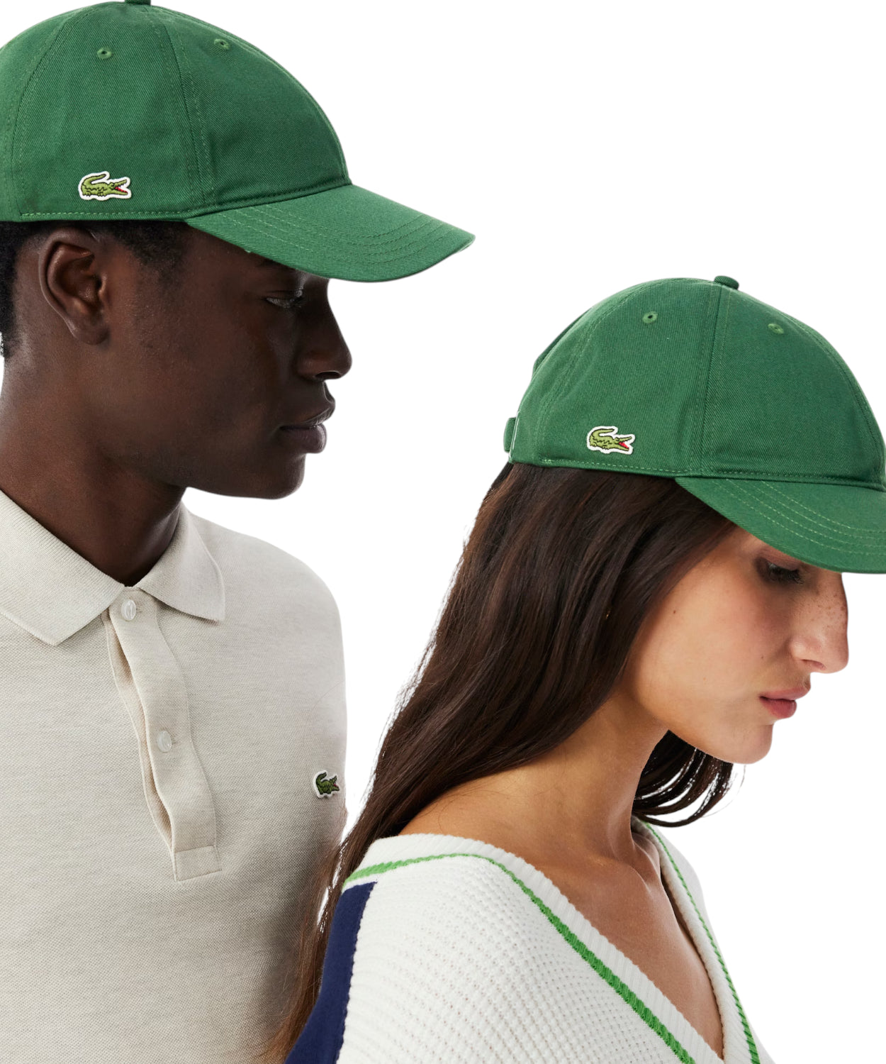 Cappellino Lacoste Cotone con Coccodrillo Ricamato