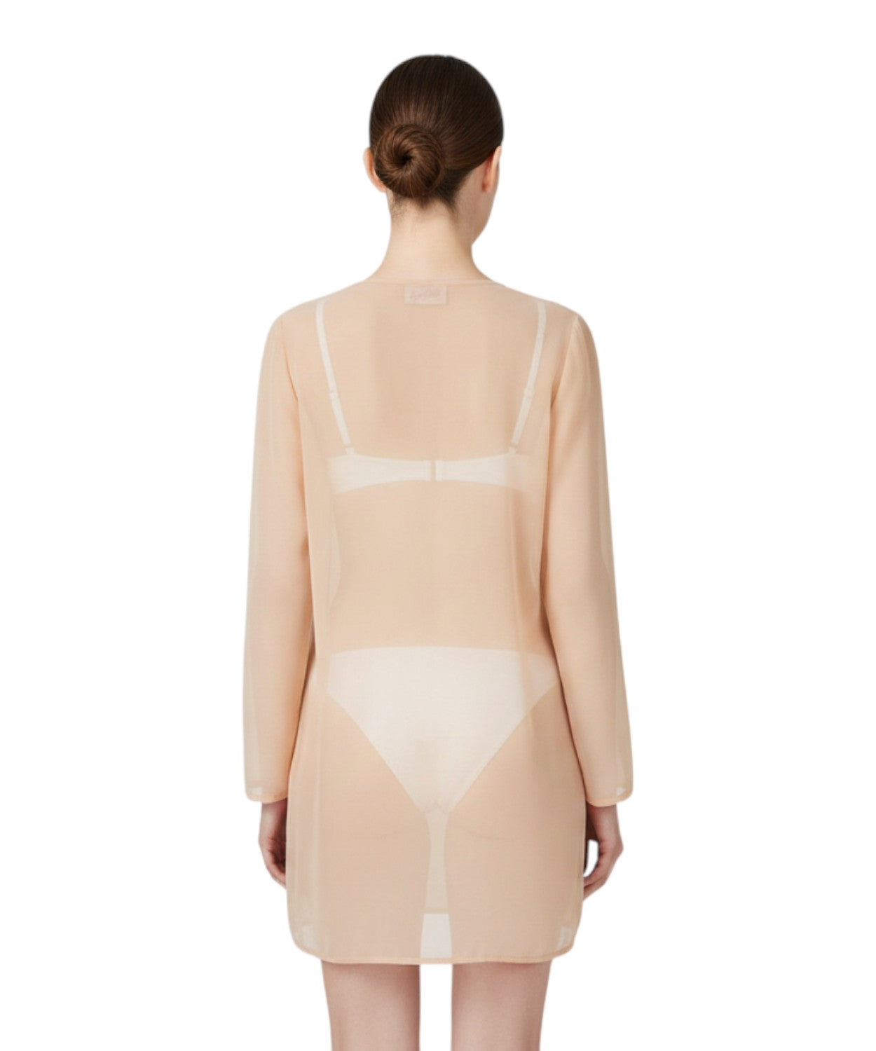 Copricostume MC2 Saint Barth z georgette z logo