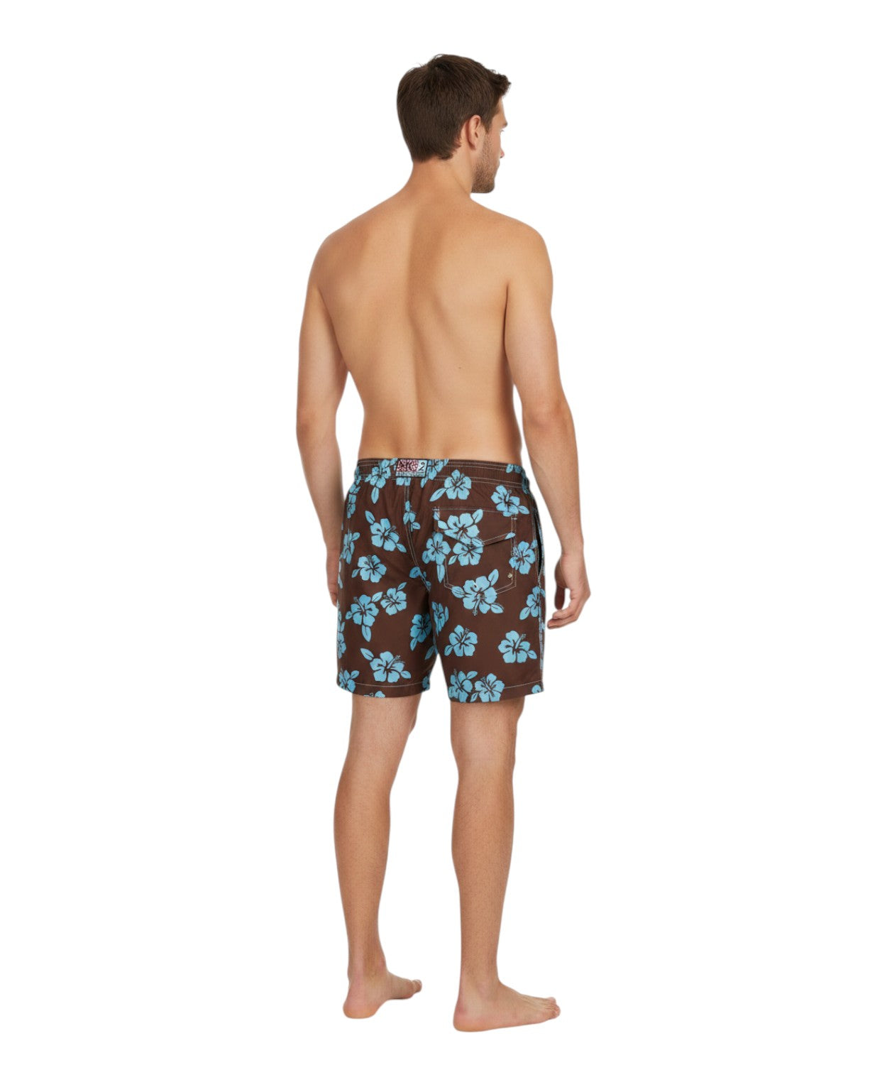 Men's MC2 Saint Barth Ultralight Floral Swimsuit