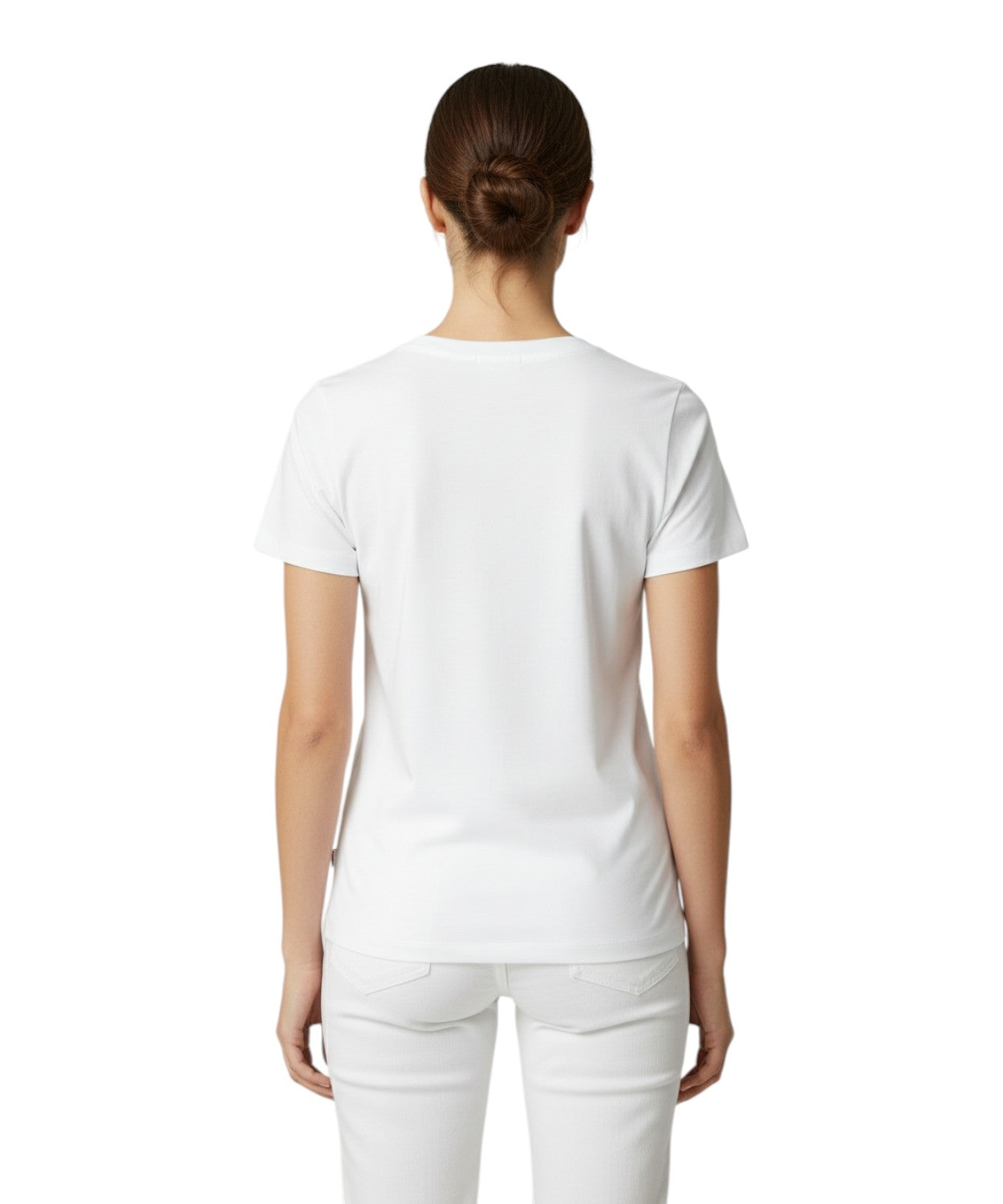 Emilie MC2 Saint Barth T-shirt with Embroidery