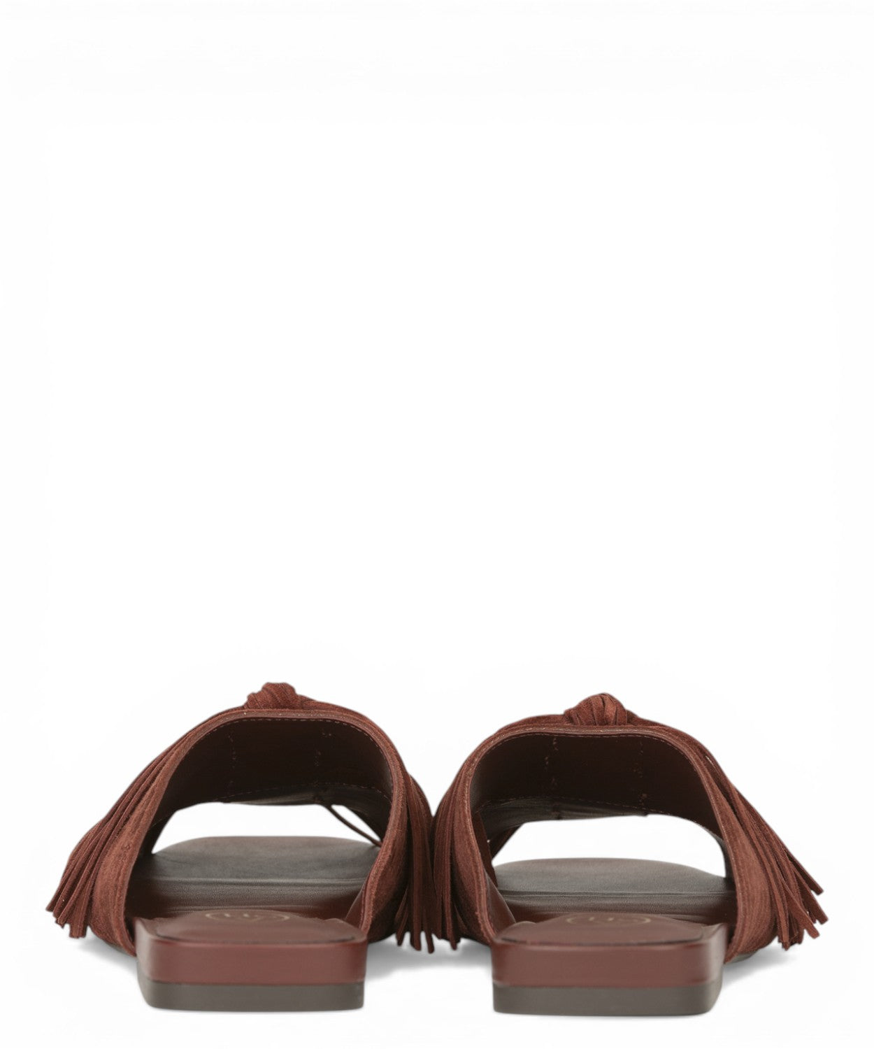 Ash Brigitte suede mules with fringes