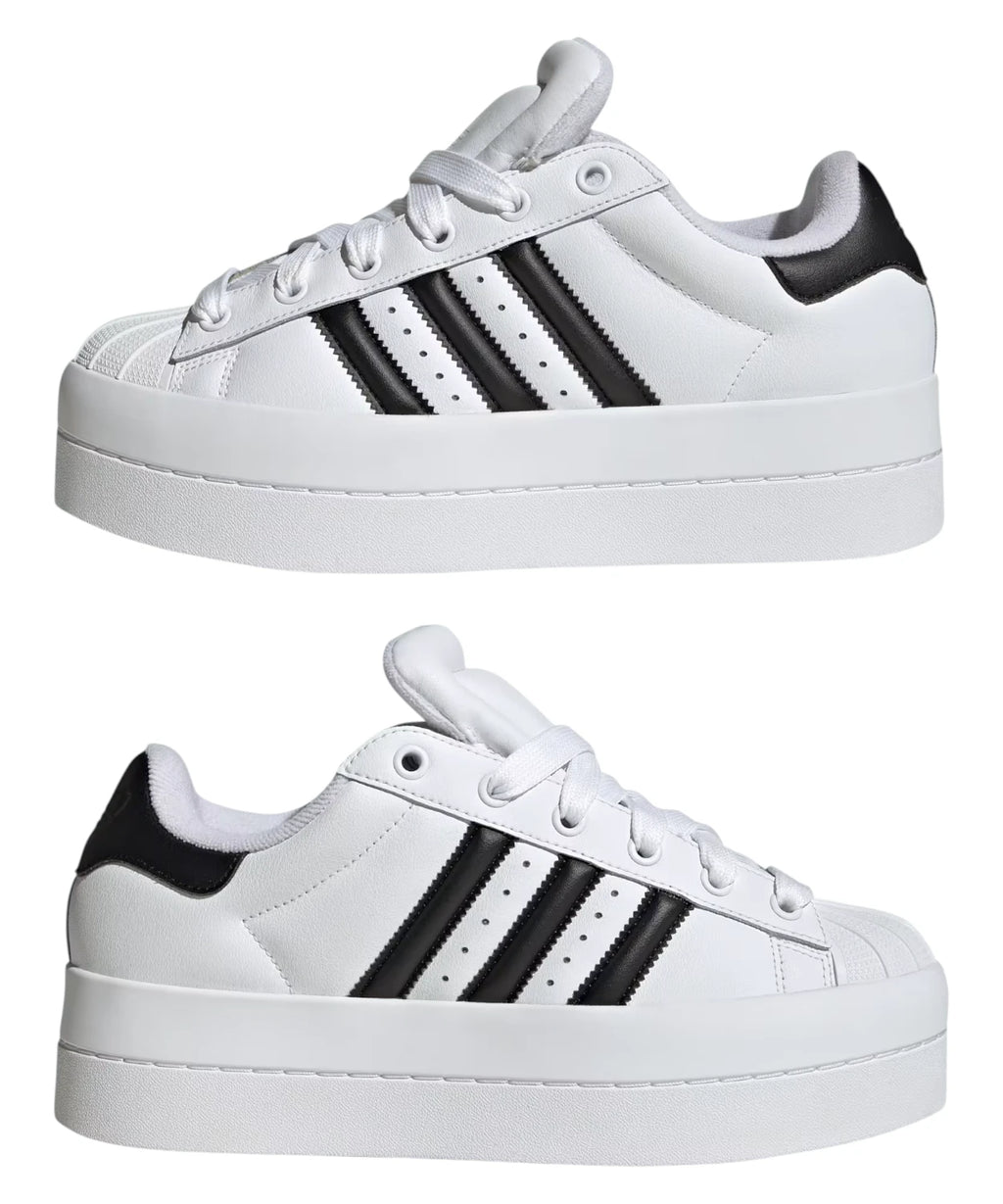 Adidas Superstar Stack Donna sneakersy ze skóry z platformą