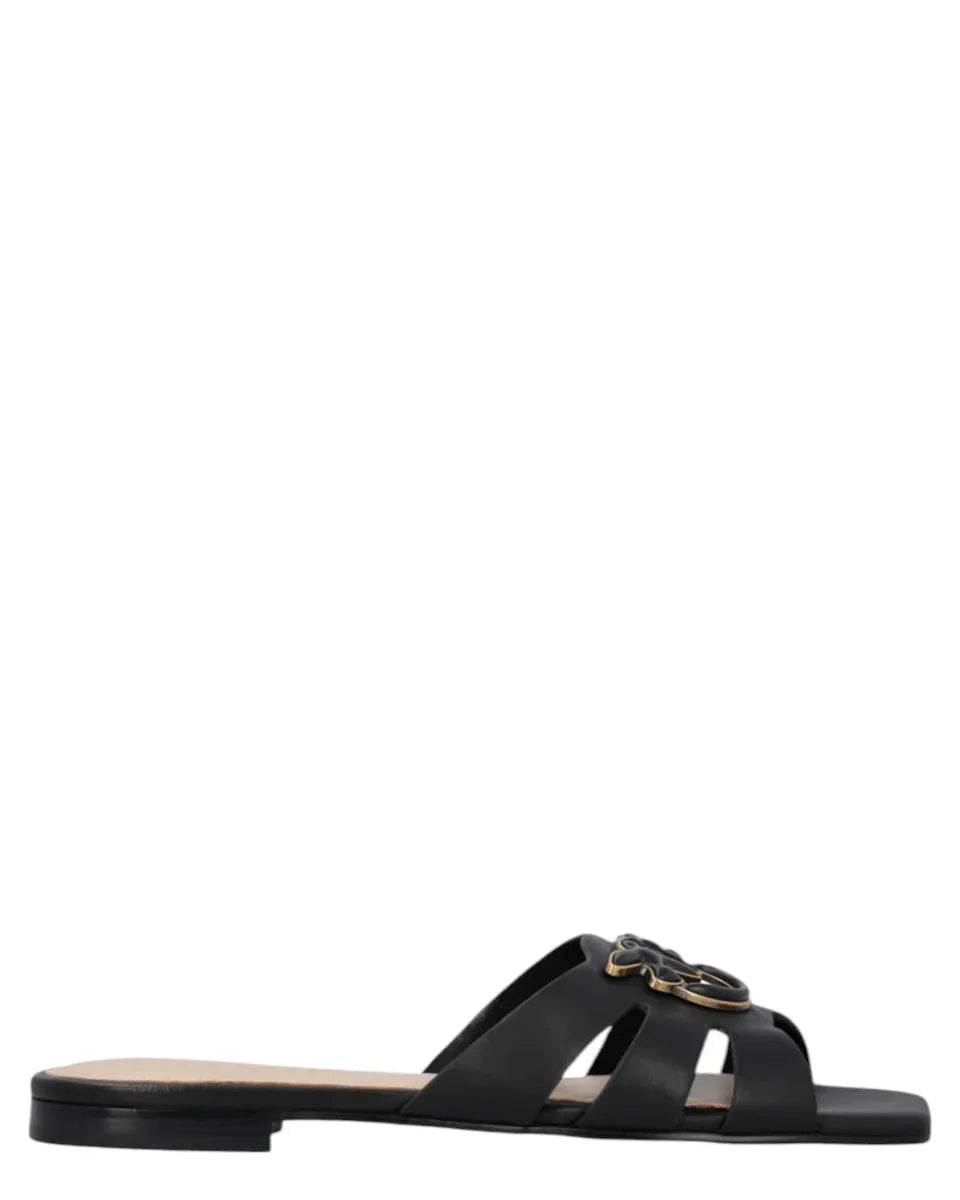 Ciabattine in Nappa Love Birds-Pinko-Ciabatte-Vittorio Citro Boutique