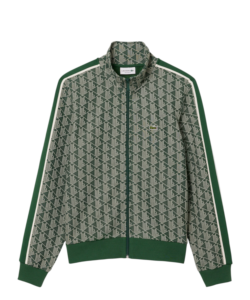 Lacoste Paris Jacquard Zip Hoodie