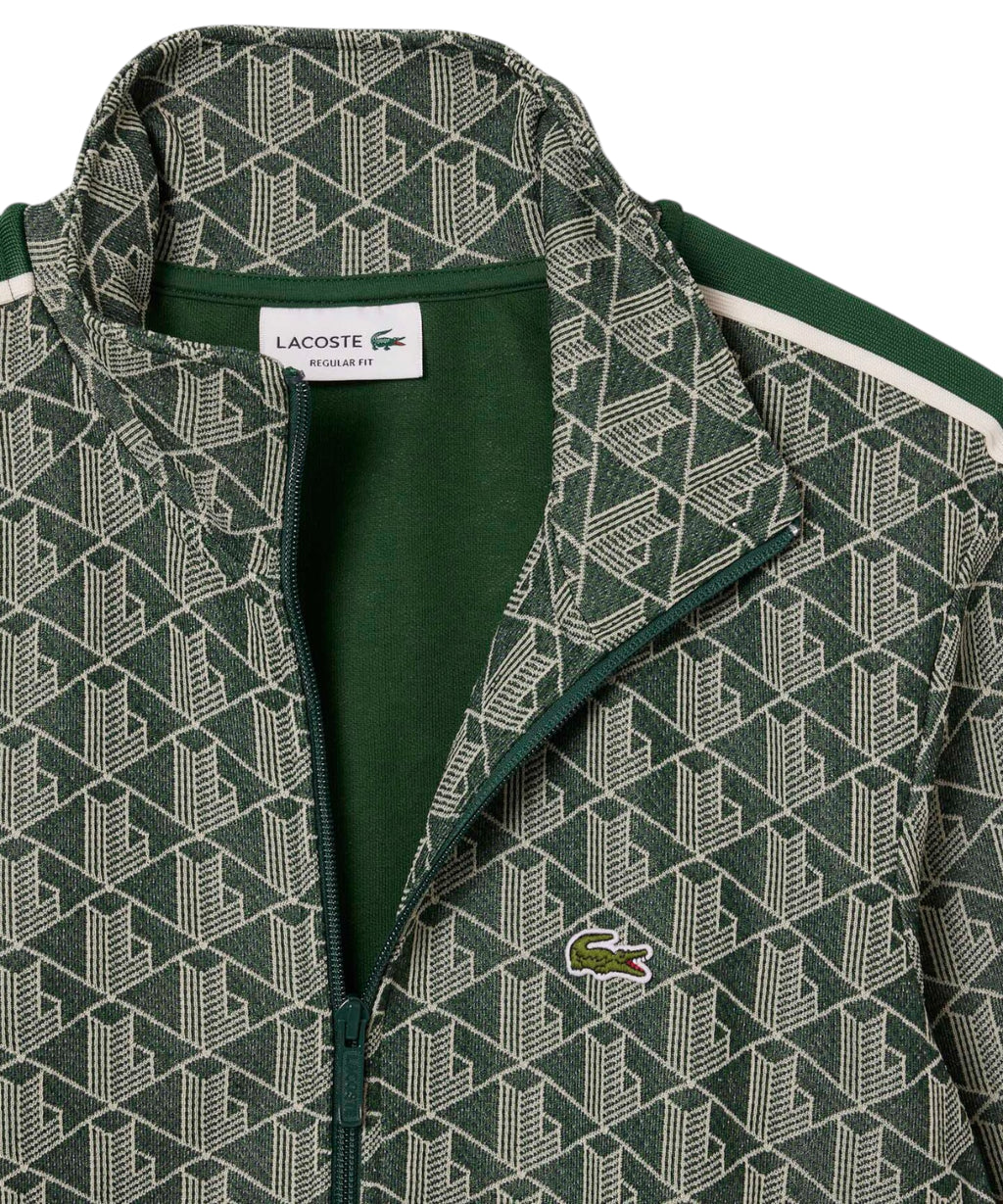Lacoste Paris Jacquard Zip Hoodie