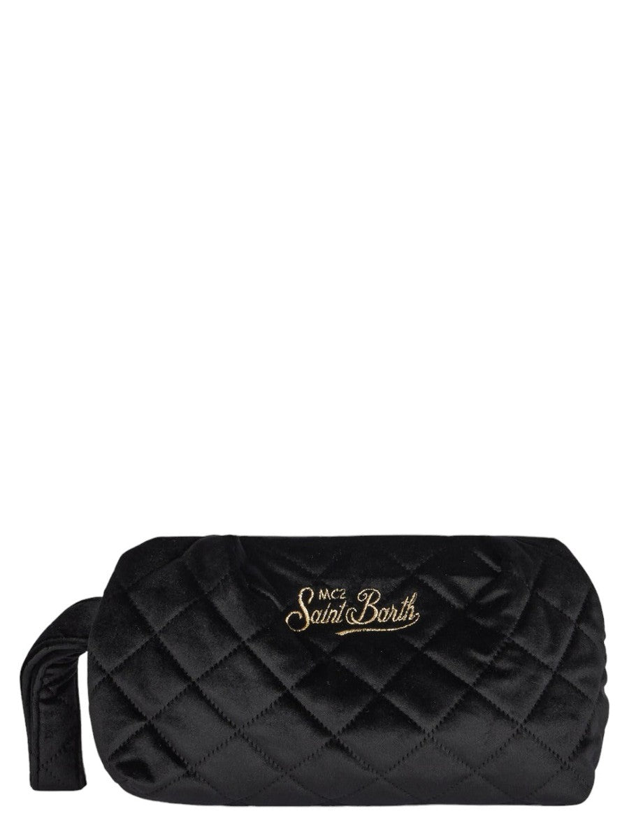 Pochette in velluto trapuntato-Mc2 Saint Barth-Pochette-Vittorio Citro Boutique