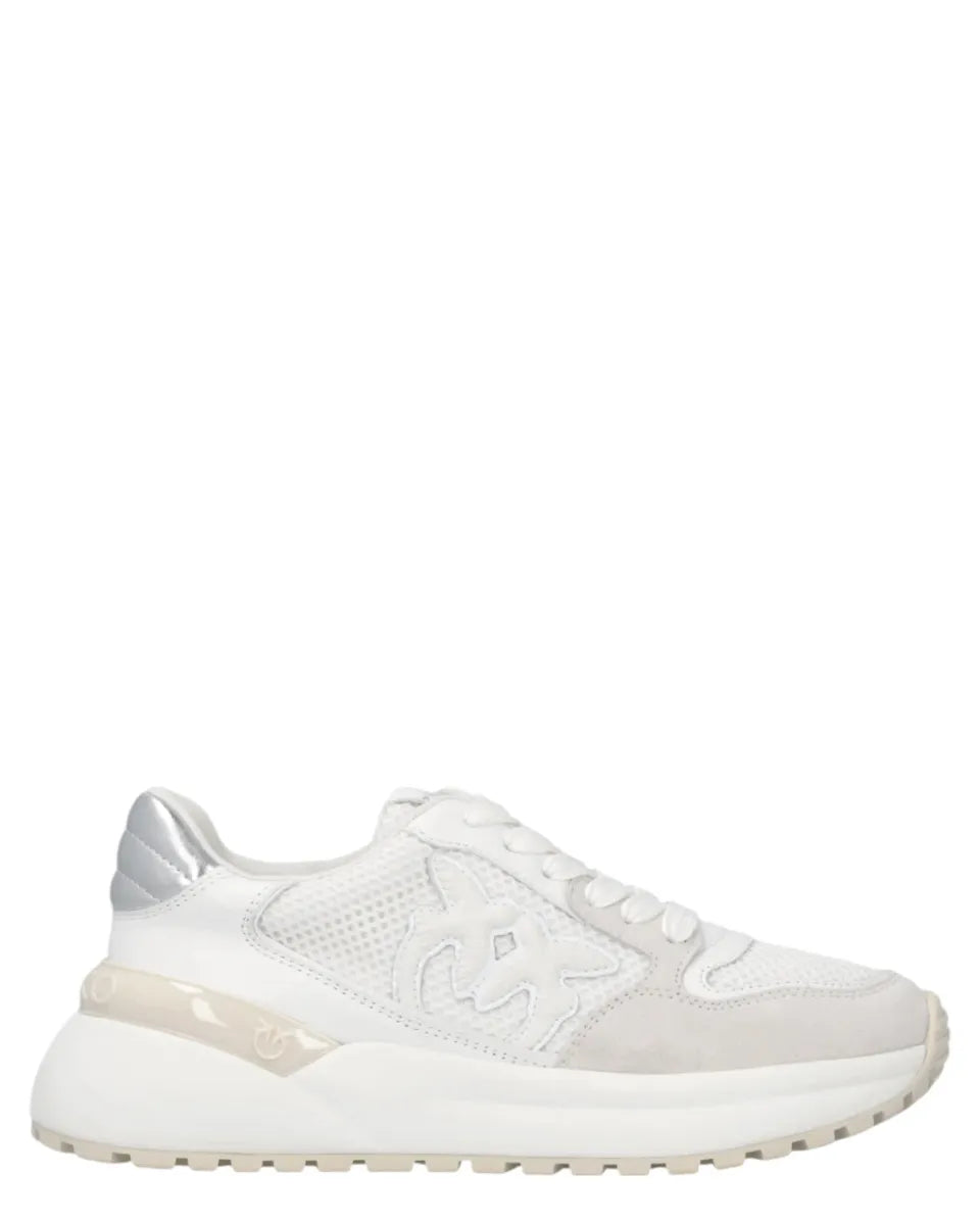 Scarpe Gem Chunky Laminate con Logo Love Birds-Pinko-Sneakers-Vittorio Citro Boutique