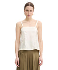 Marella VINO Silk Top with Lace Inserts