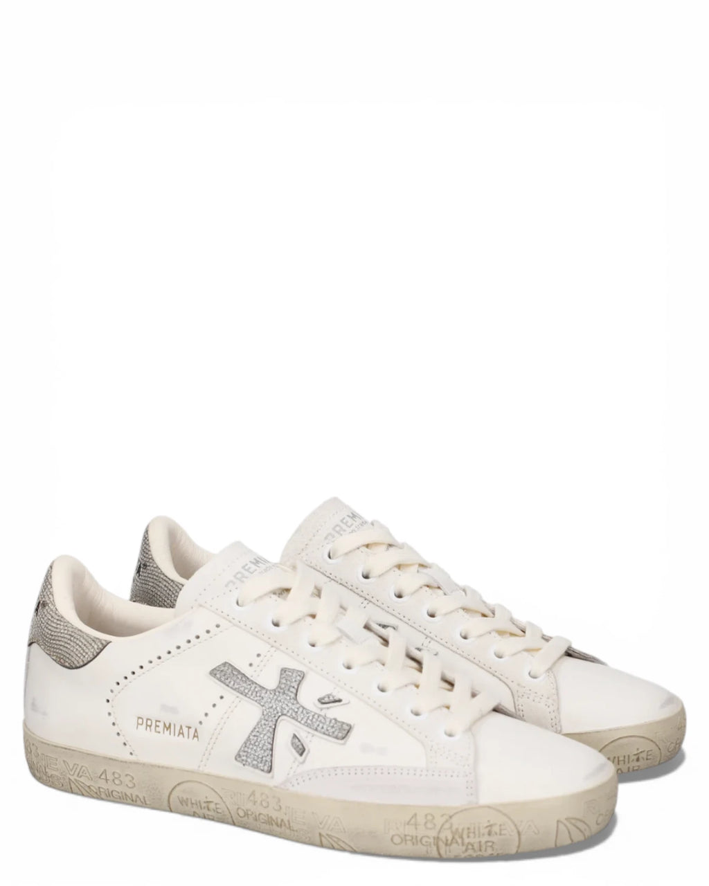 Sneakers van leer voor dames Premiata Steven 8127