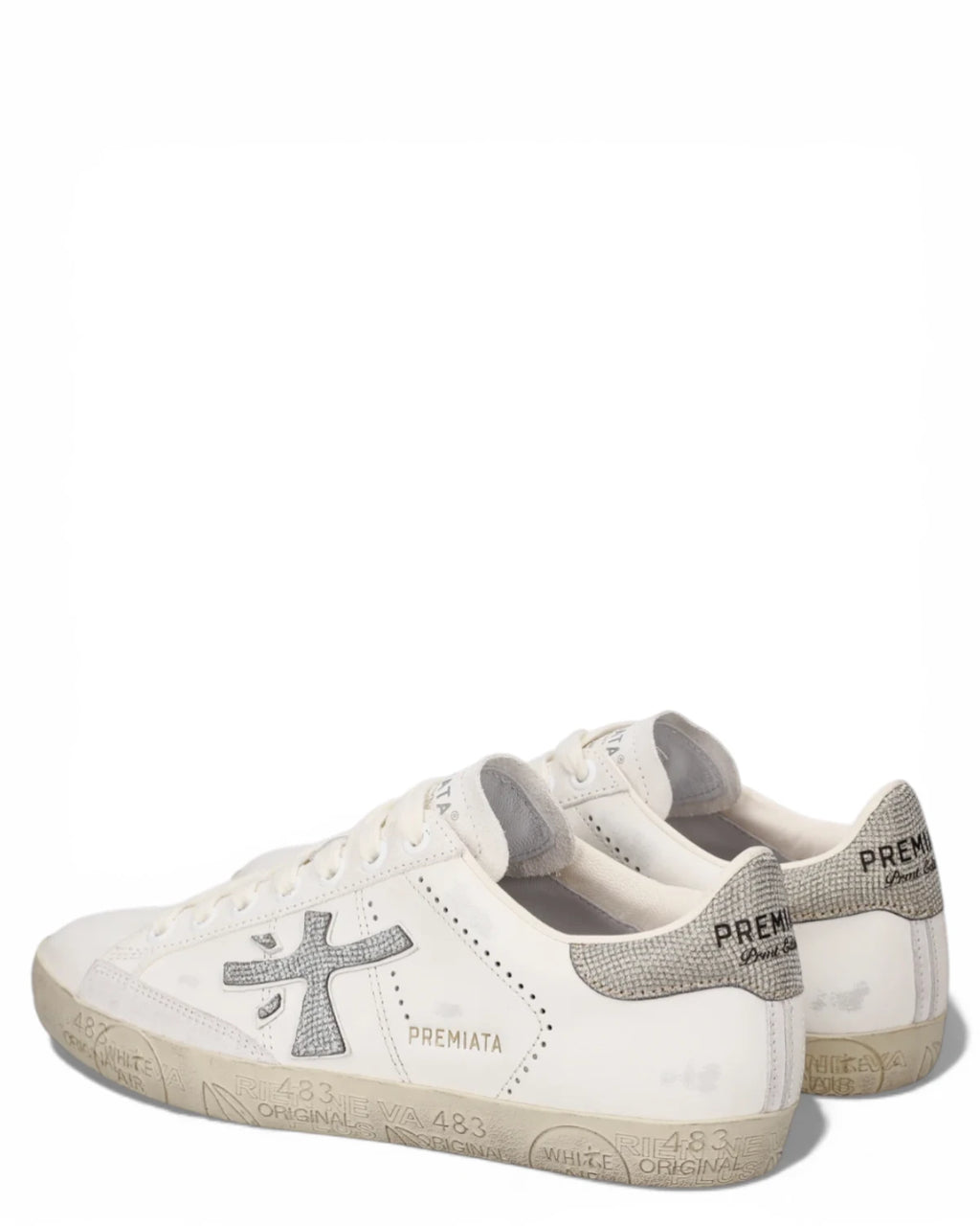 Sneakers van leer voor dames Premiata Steven 8127