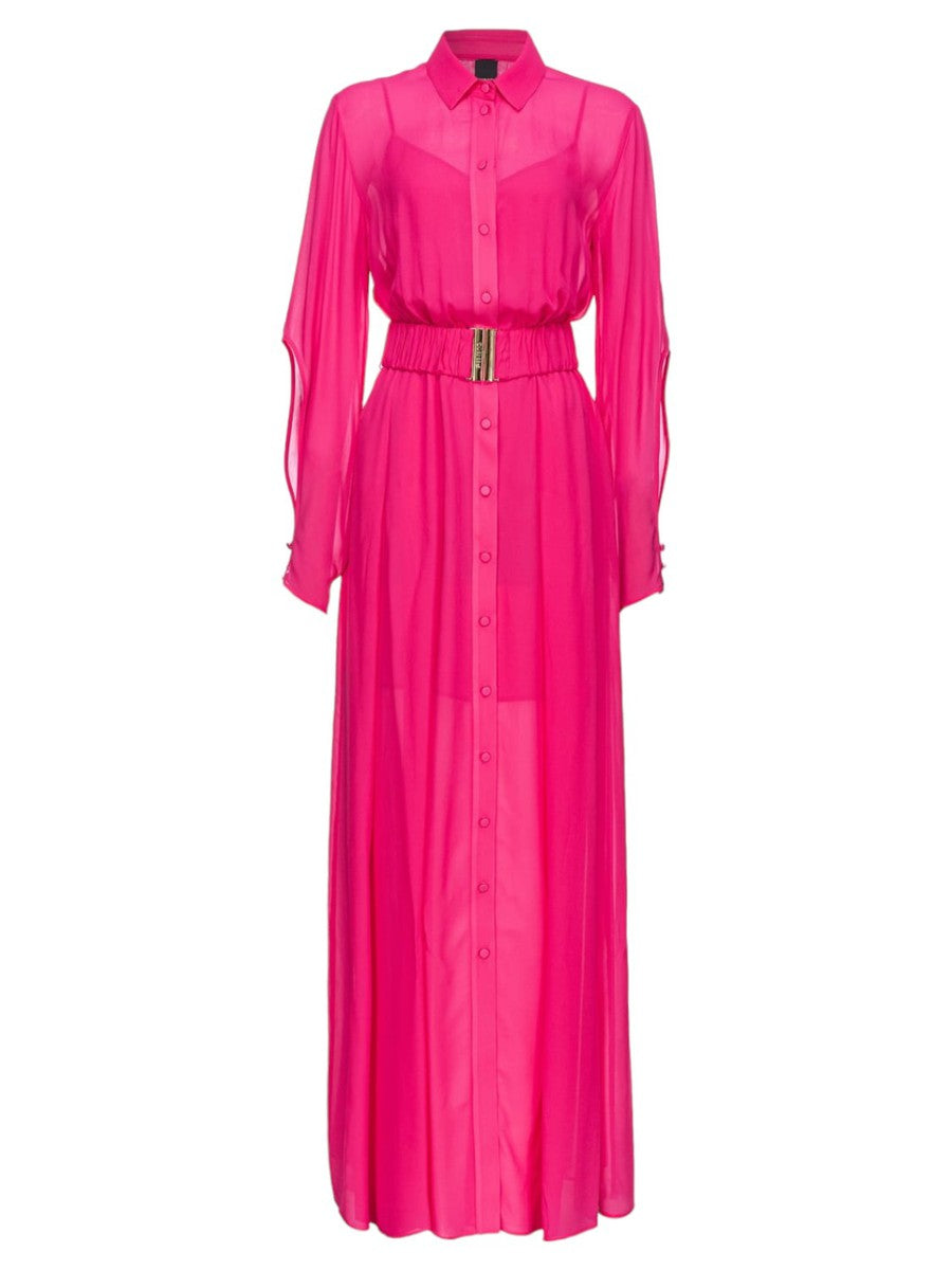 Narcisi abito di georgette-Pinko-Abiti-Vittorio Citro Boutique