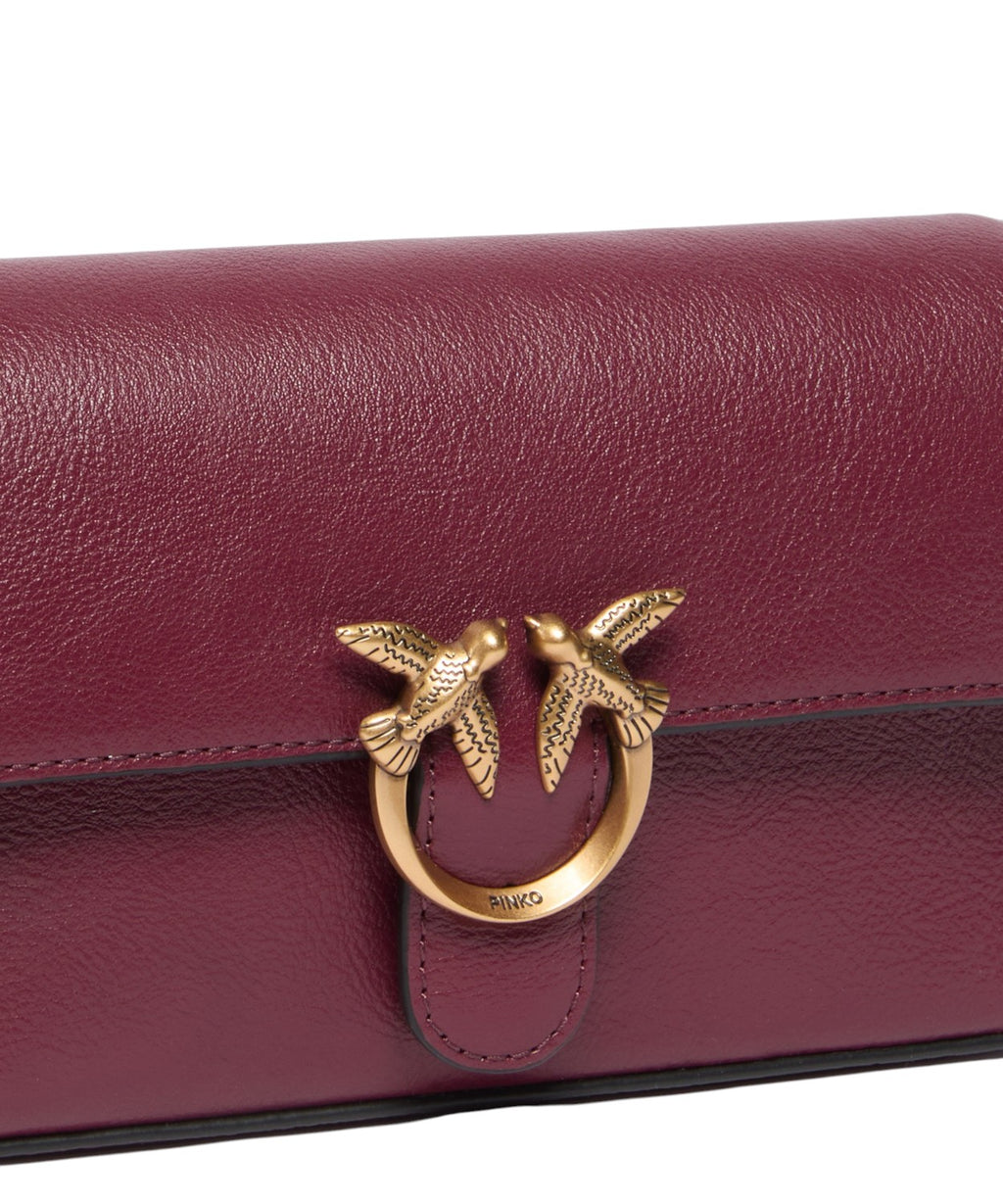 Pinko Love One Slouchy Baby Bag with Love Birds Logo