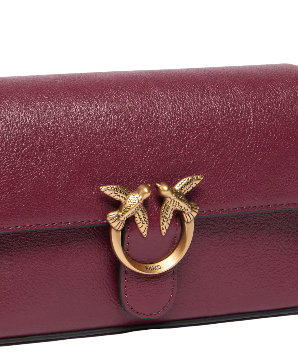 Pinko Love One Slouchy Baby Bag with Love Birds Logo