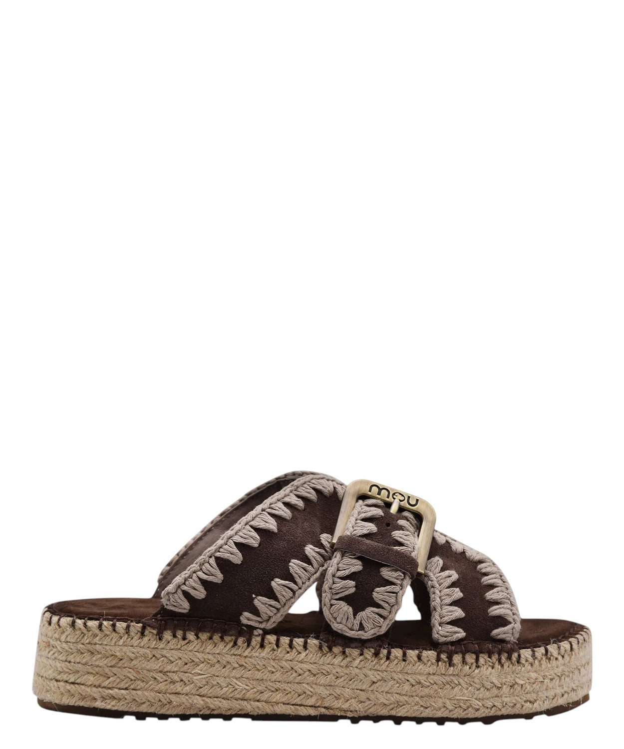 Sandalia Mou de yute con suela EVA para el verano