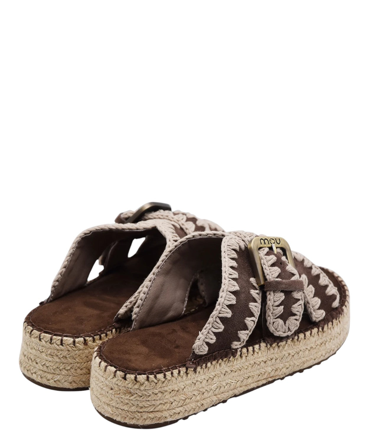 Sandalia Mou de yute con suela EVA para el verano