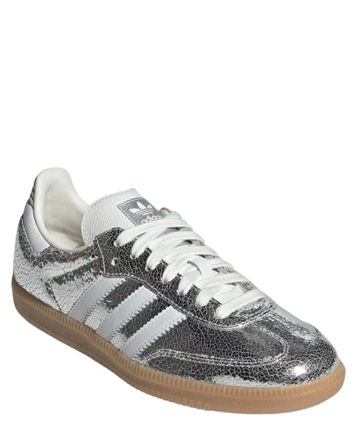 Adidas Samba Long Tongue Sneakers with Python Print