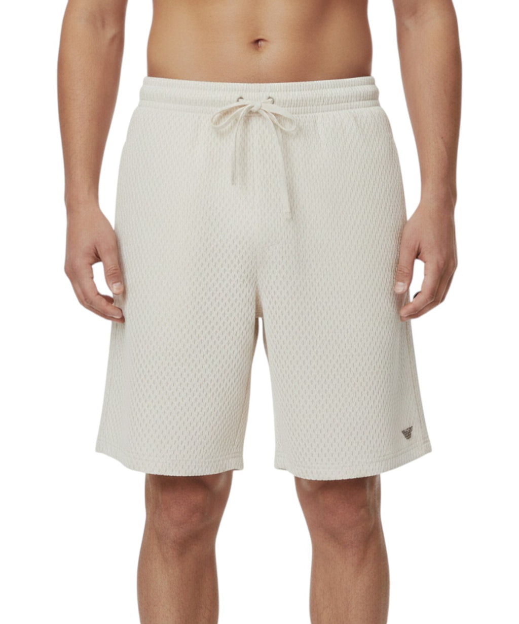 Men's Embossed Jersey Bermuda Shorts