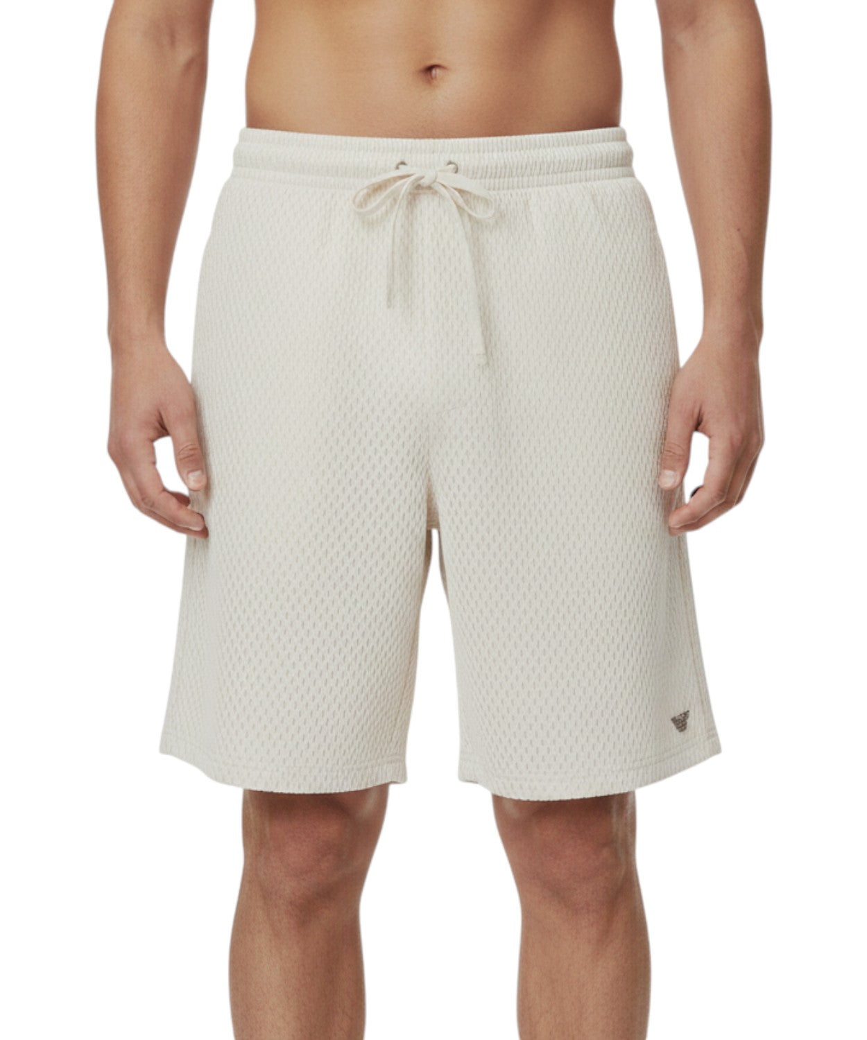 Men's Embossed Jersey Bermuda Shorts