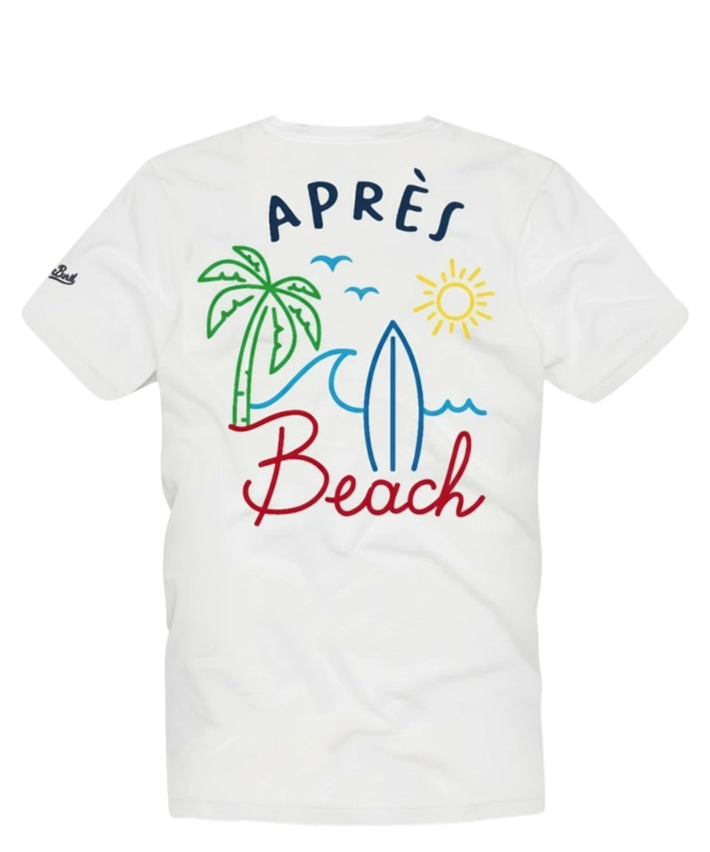 T-shirt męski Portland MC2 Saint Barth z nadrukiem