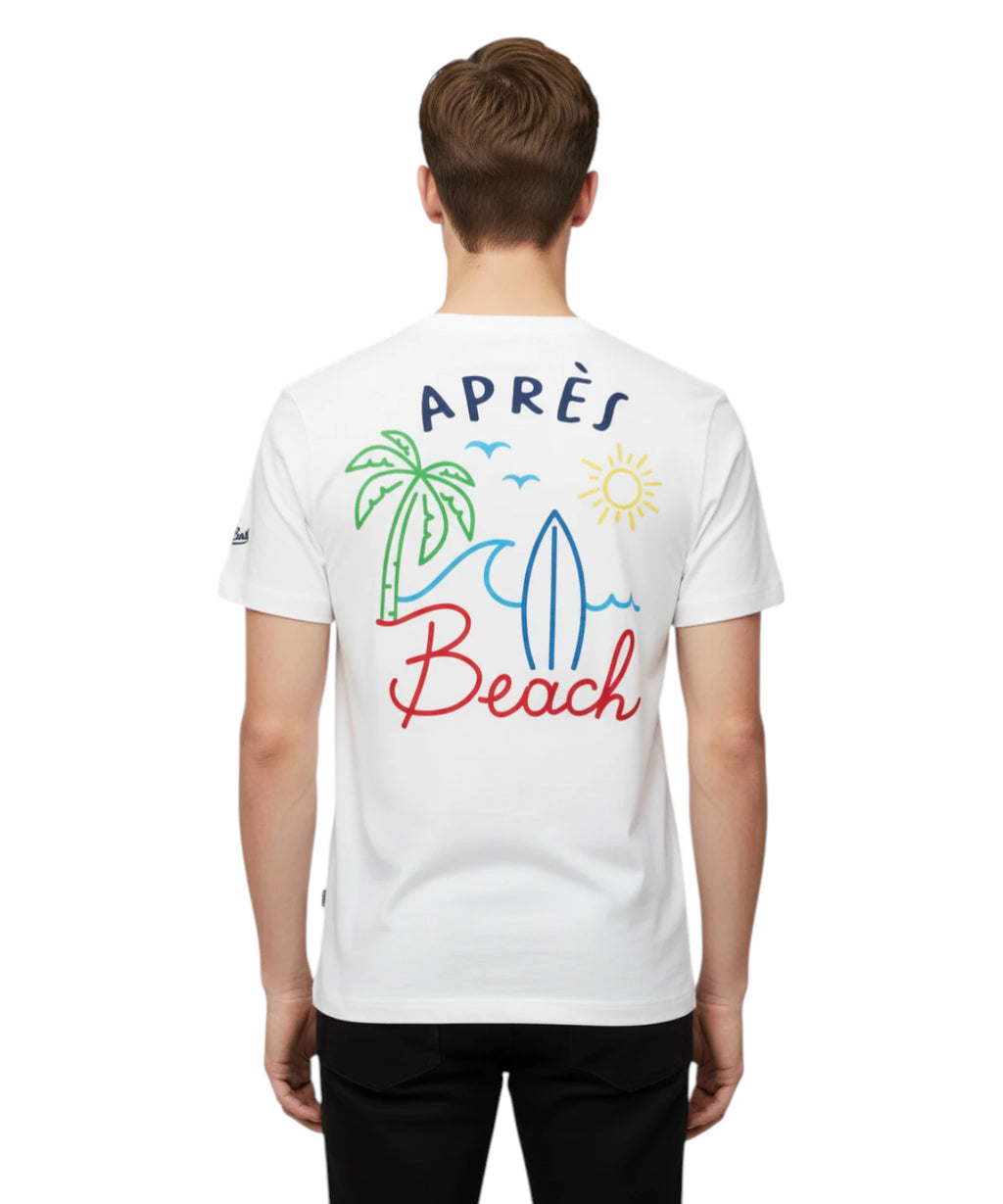 T-shirt męski Portland MC2 Saint Barth z nadrukiem