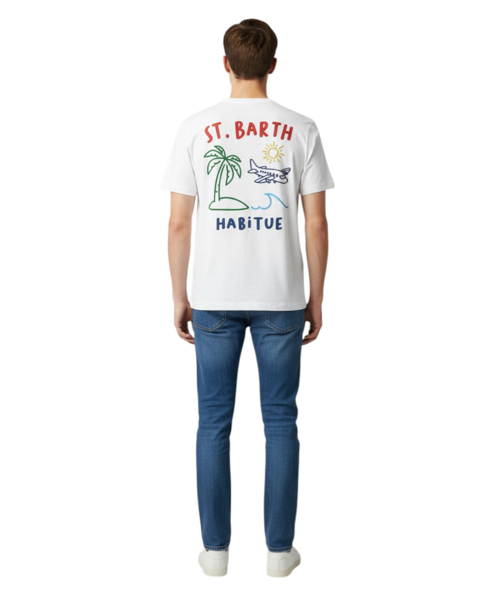 Camiseta hombre Portland MC2 Saint Barth con estampado