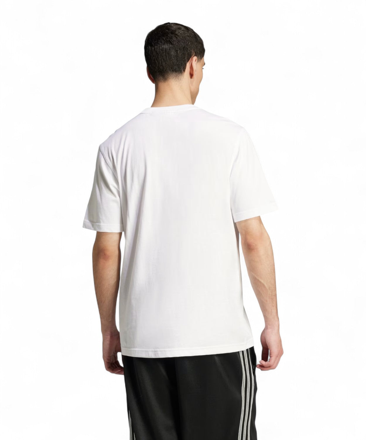 Adidas Trefoil Essentials T-shirt in Cotone-T-shirt-Adidas Originals-Vittorio Citro Boutique