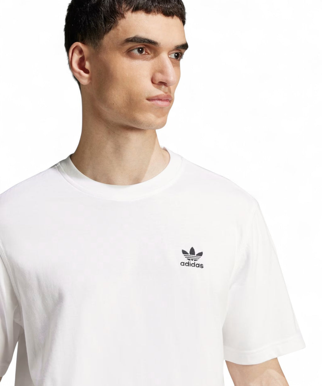 Adidas Trefoil Essentials T-shirt in Cotone-T-shirt-Adidas Originals-Vittorio Citro Boutique
