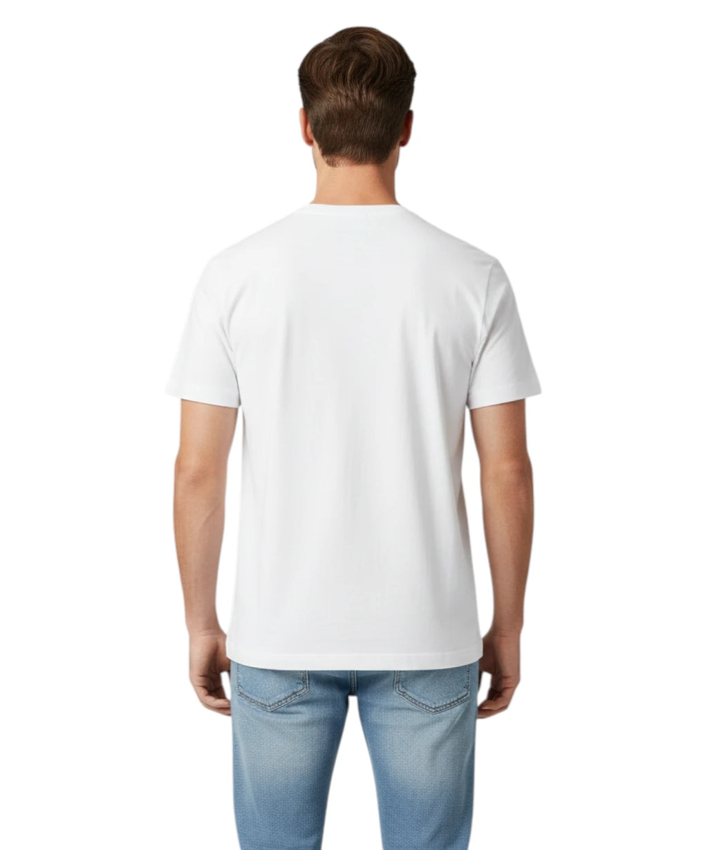T-shirt męski Portofino z haftem MC2 Saint Barth