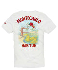 T-shirt Portland uomo MC2 Saint Barth con stampa