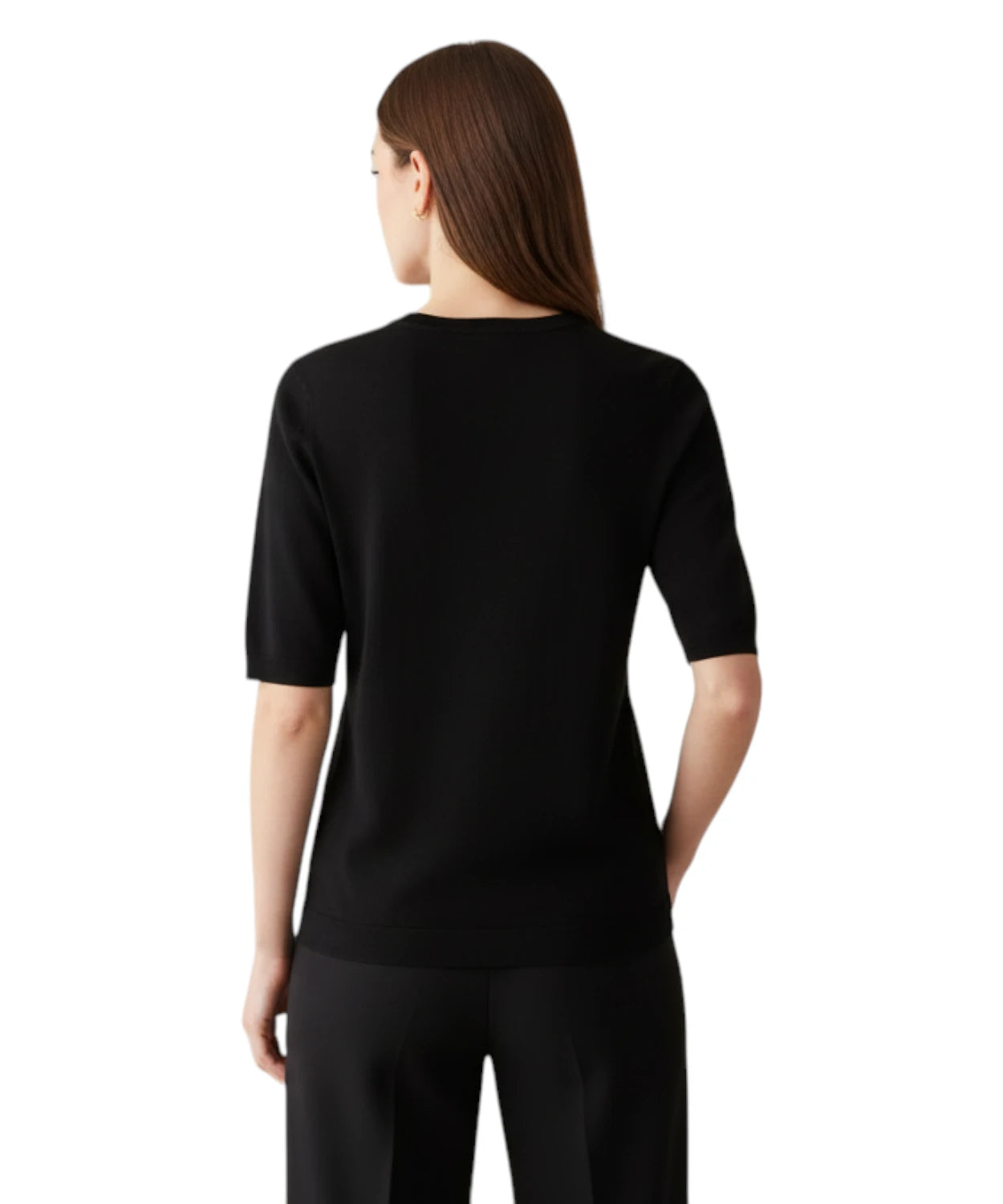 Maglia Viscosa Stretch MM Max Mara Mirto s 3/4 rukávy
