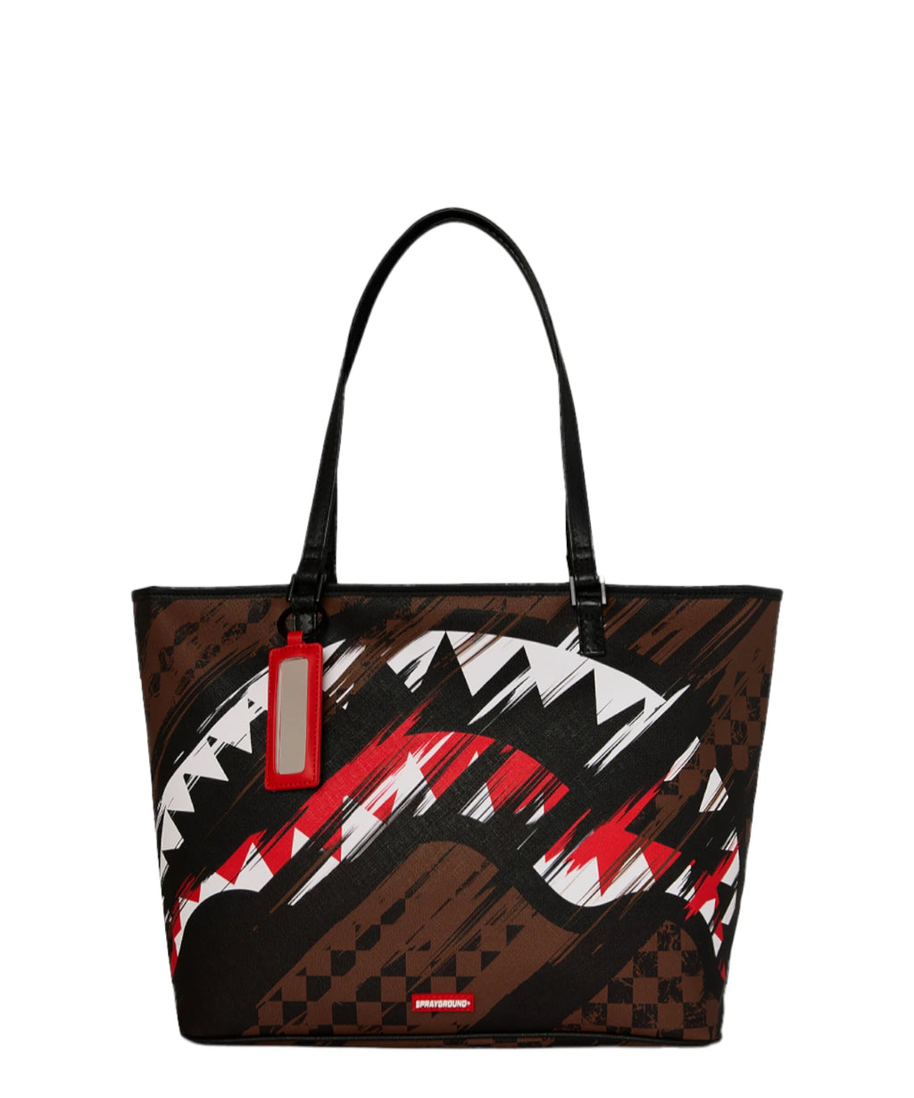 Sprayground Smeared Grunge Tote til Urban Stil