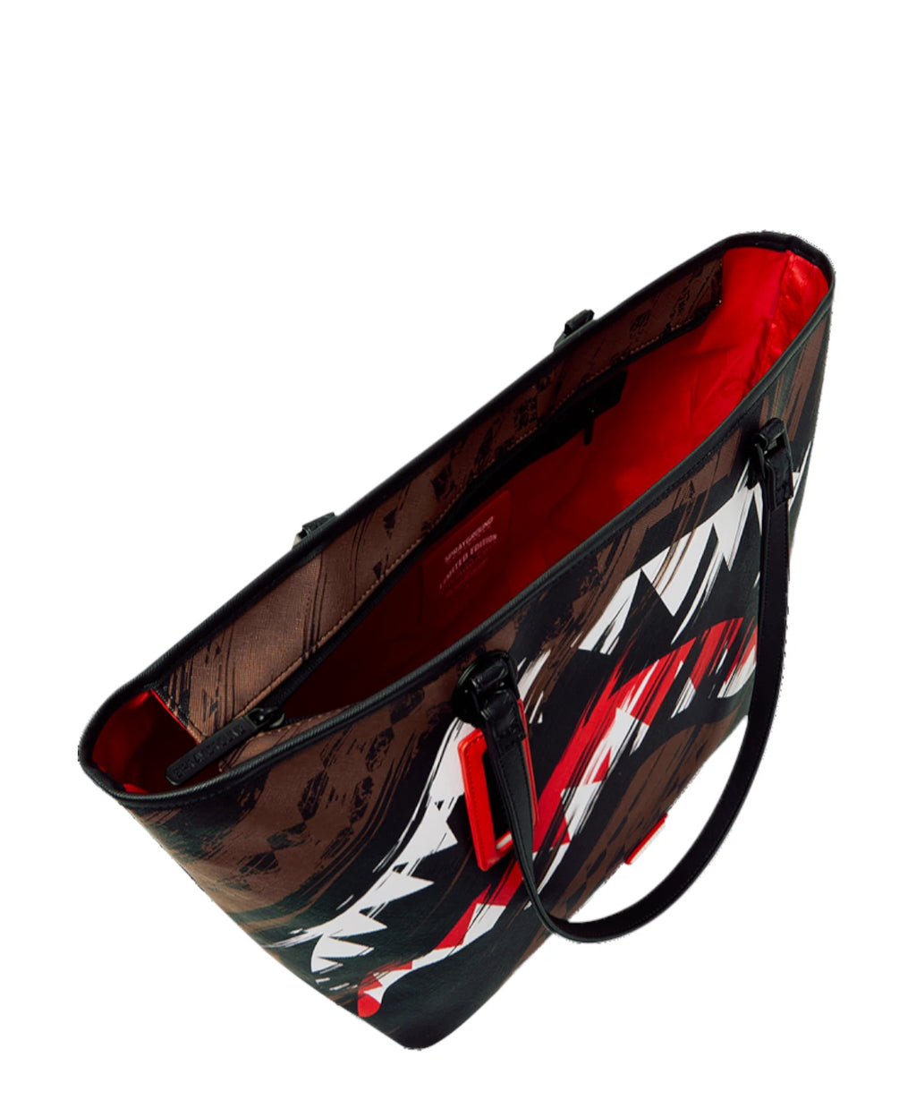 Sprayground Smeared Grunge Tote til Urban Stil