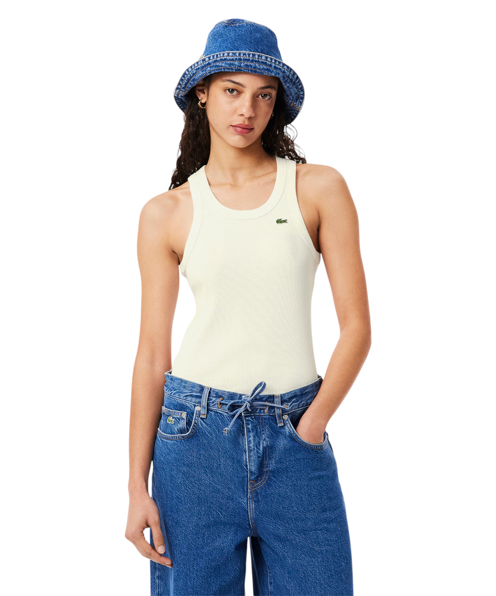 Lacoste Slim Fit Cotton Tank Top