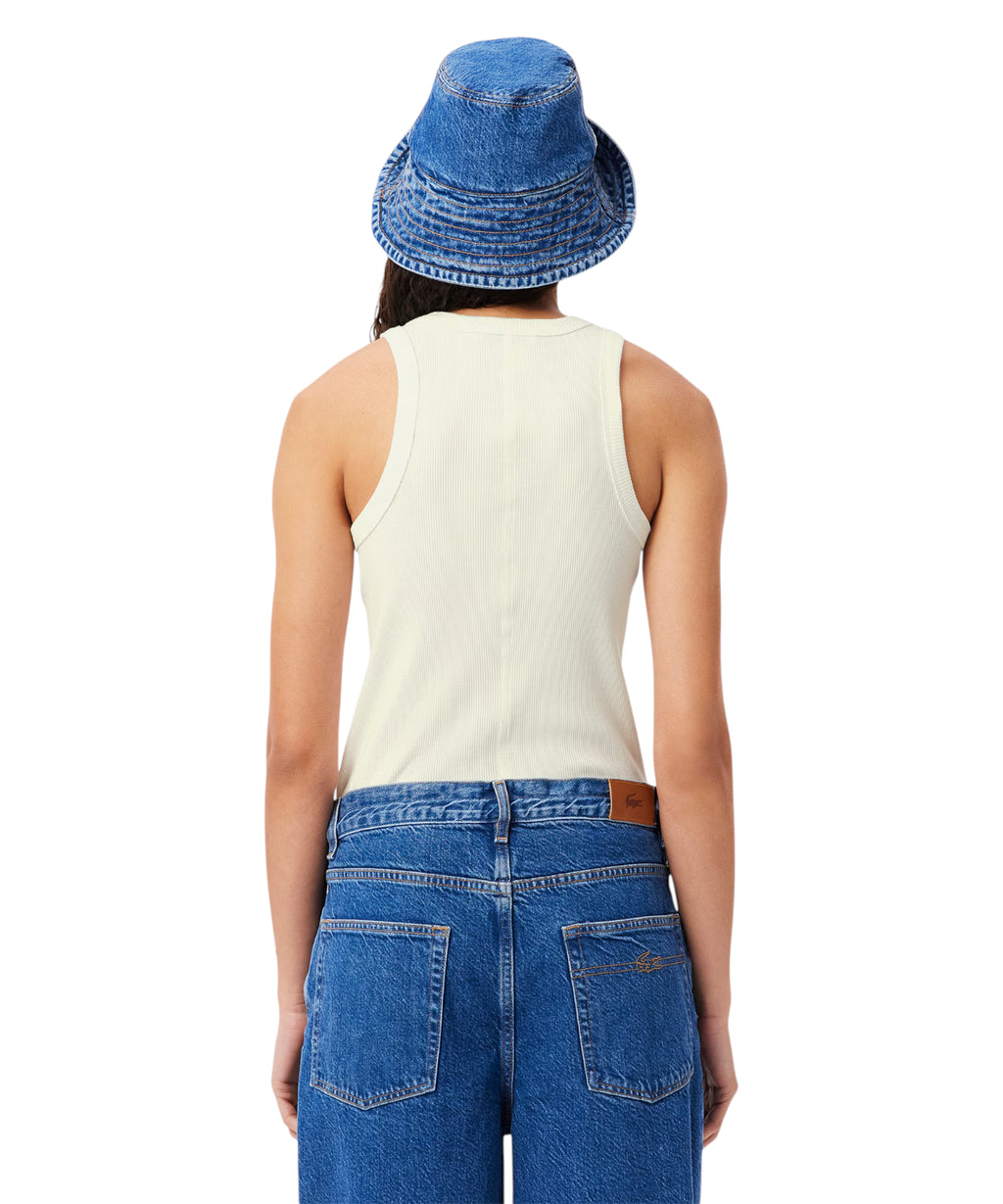 Lacoste Slim Fit Cotton Tank Top