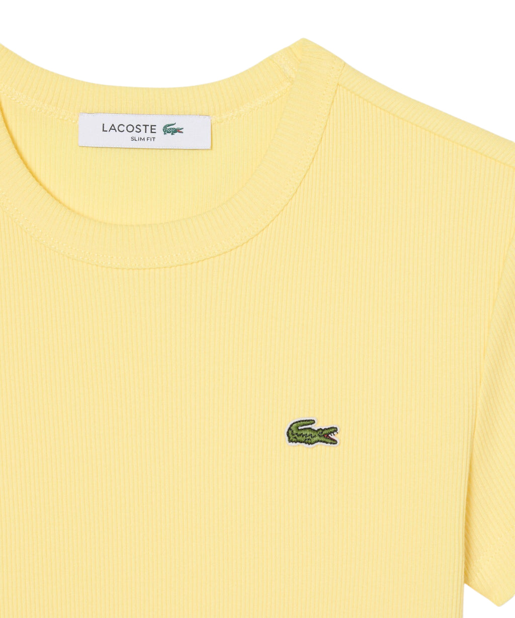 Slim Fit Organic Cotton Lacoste T-Shirt