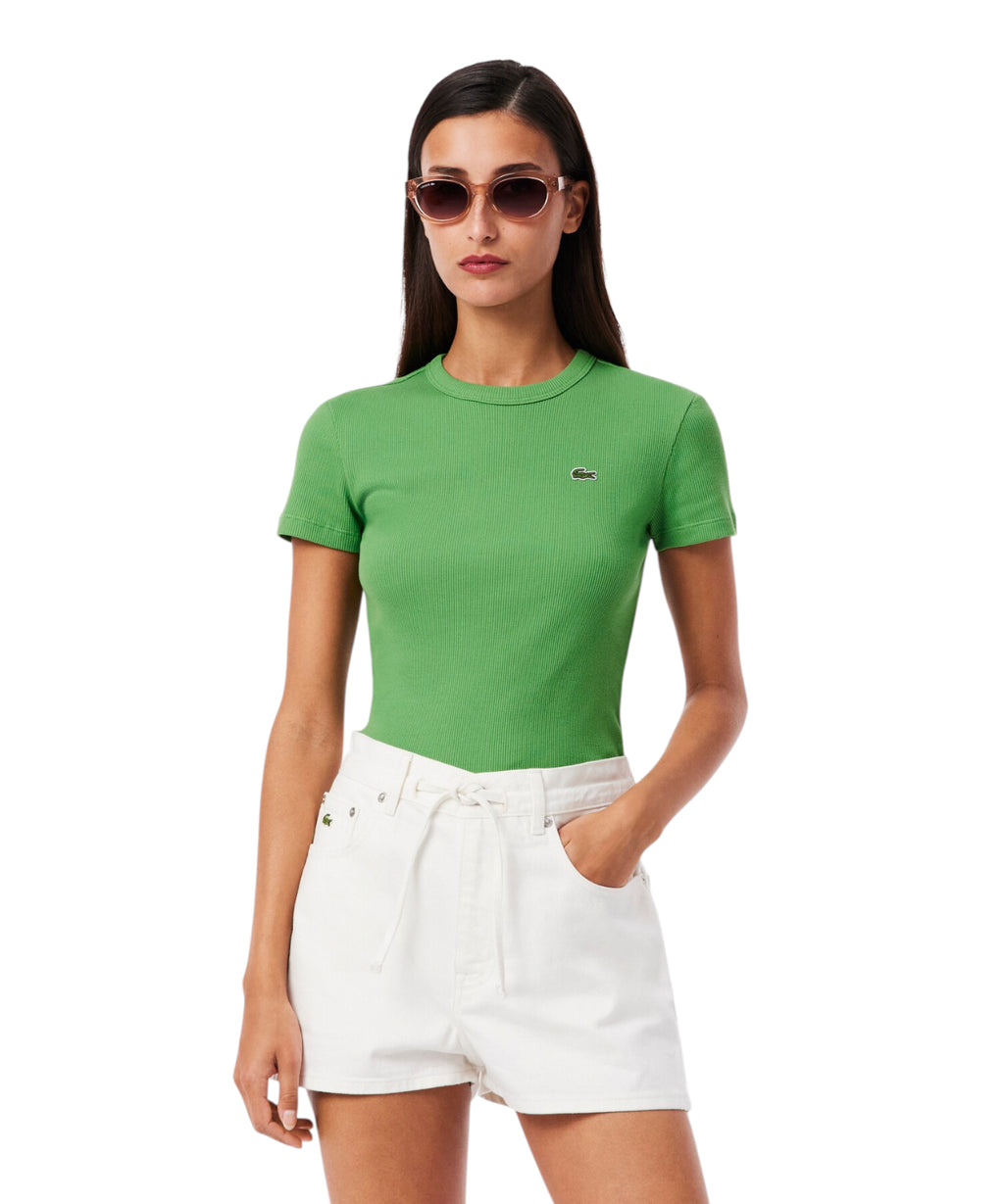 Lacoste Slim Fit Organic Cotton T-Shirt