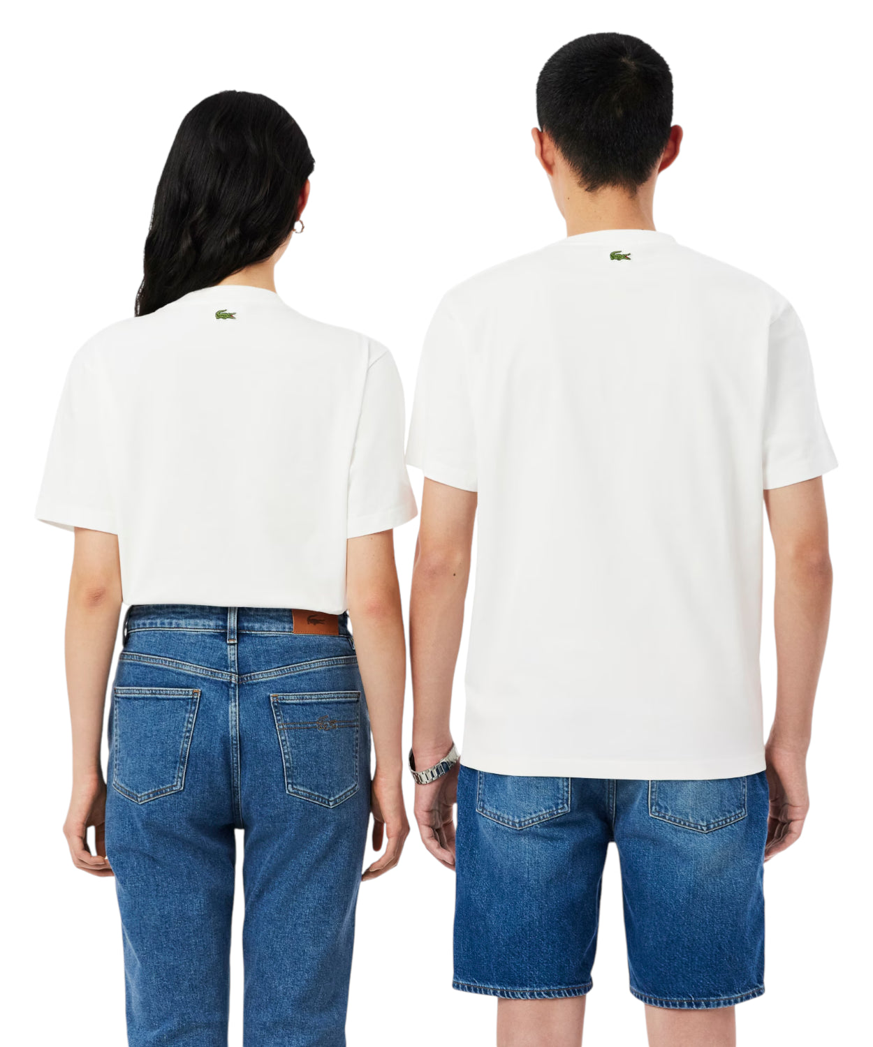 T-shirt Unisex Lacoste in Jersey di Cotone